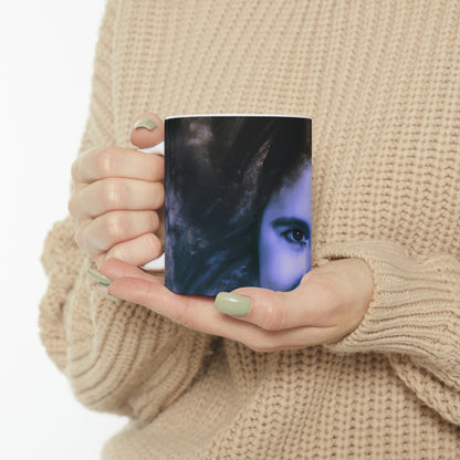 Through the Misty Veil - The Alien Ceramic Mug 11 oz