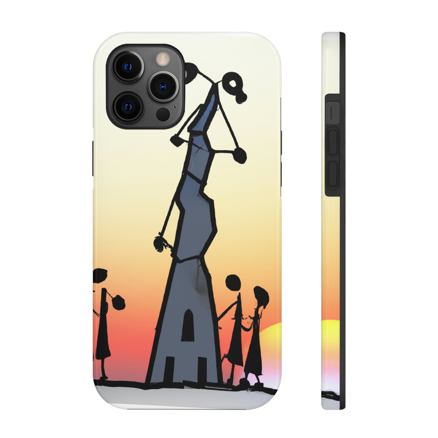 "Forgotten in the Sunset" - The Alien Tough Phone Cases