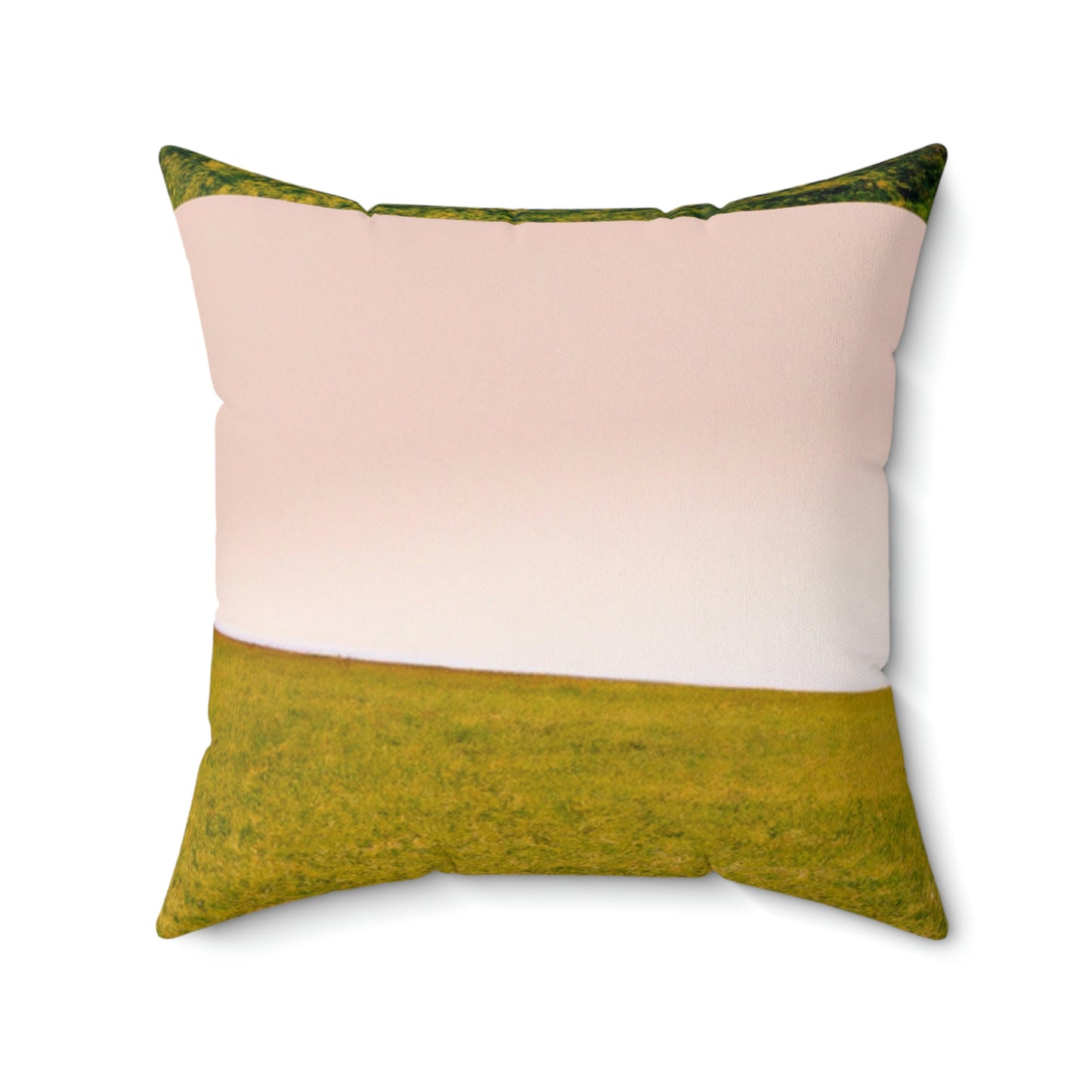 "Goldener Horizont in der Abenddämmerung" - Das Alien Square Pillow