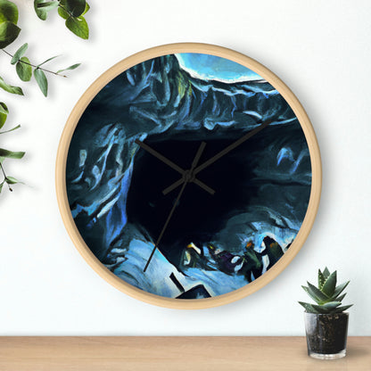 "Escape from the Icy Depths" - The Alien Wall Clock