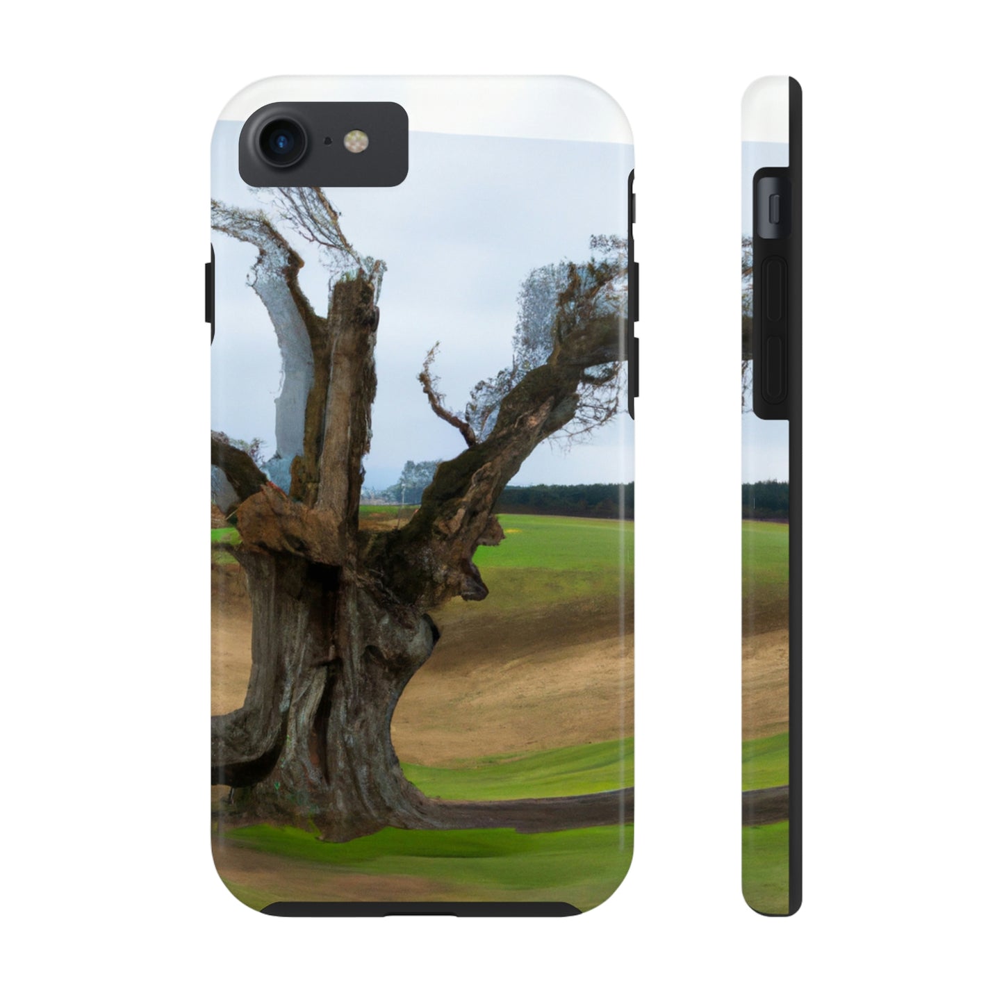 "Una sombra en el prado: El último árbol en pie" - Las fundas para teléfonos Alien Tough