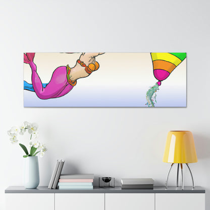 "The Mermaid's Rainbow Chase" - The Alien Canva