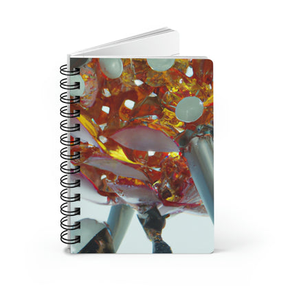 "Robotic Flower Power" - The Alien Spiral Bound Journal