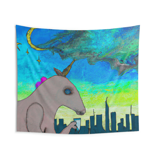 "Majestic Morning Reflections" - The Alien Wall Tapestries