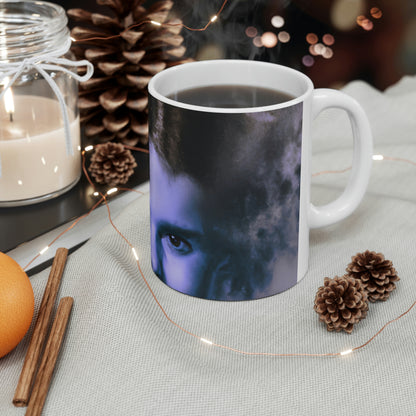 Through the Misty Veil - The Alien Ceramic Mug 11 oz