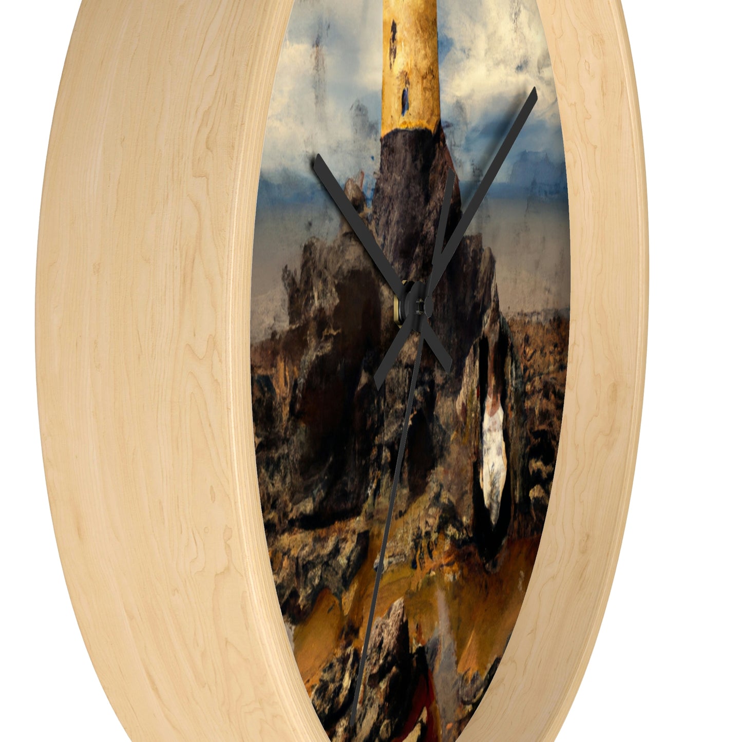 "Lonely Beacon on the Shore" - El reloj de pared alienígena