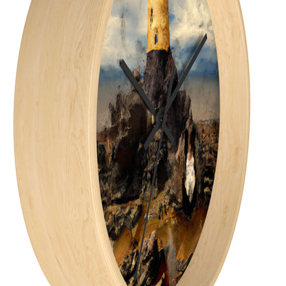 "Lonely Beacon on the Shore" - El reloj de pared alienígena