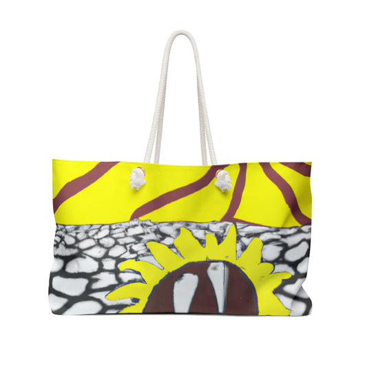 "Un girasol que se marchita en un campo reseco" - The Alien Weekender Bag