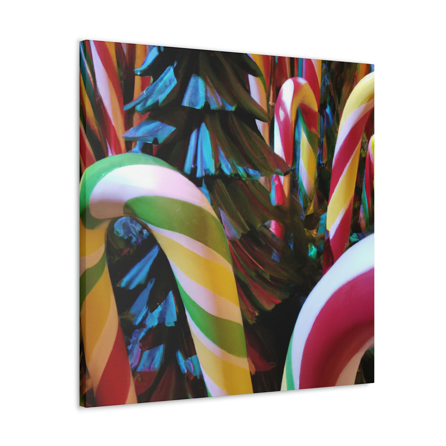 "Candy Cane Wonderland" - The Alien Canva