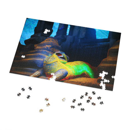 "The Awakening of the Forgotten Monster" - The Alien Jigsaw Puzzle