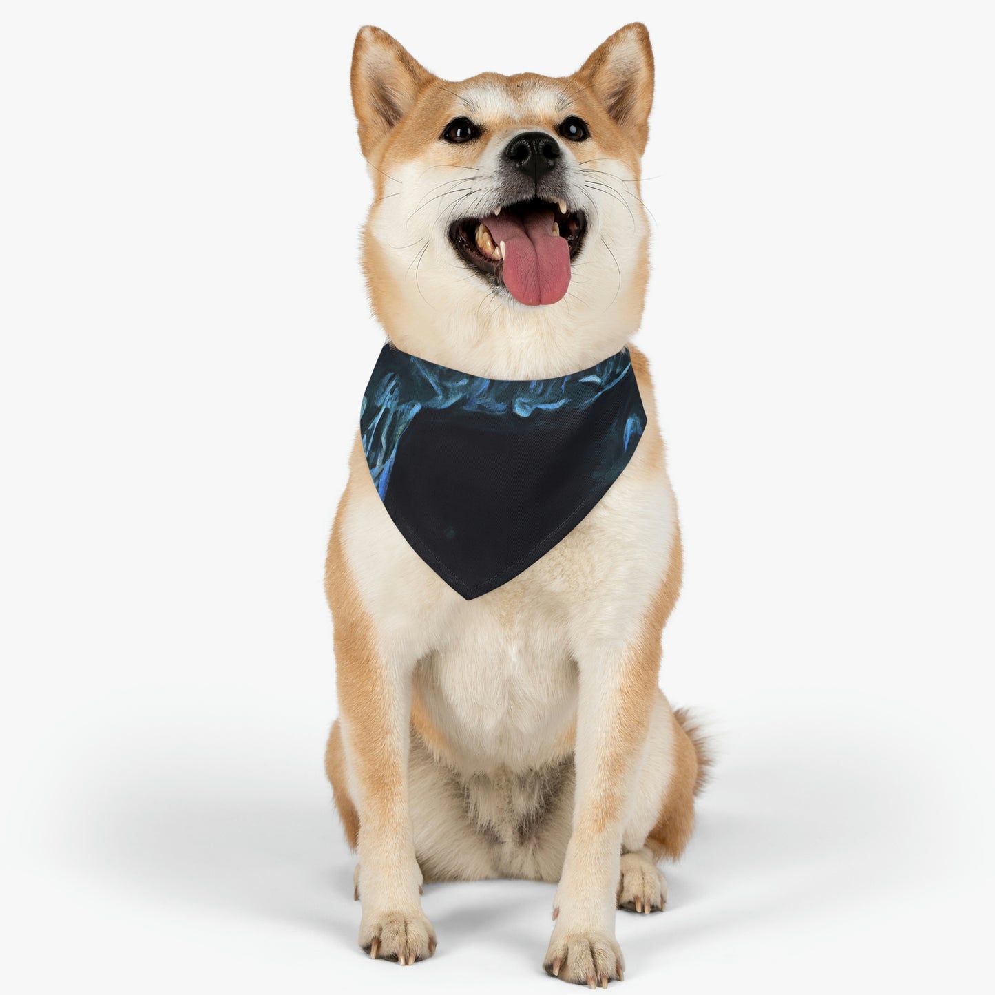 "Escape from the Icy Depths" - El collar de bandana para mascota alienígena