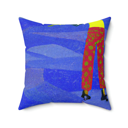 "Ein Lied von Eis und Einsamkeit" - Das Alien Square Pillow