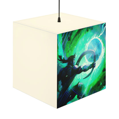 The Forgotten Legacy of the Ancient Warrior. - The Alien Light Cube Lamp