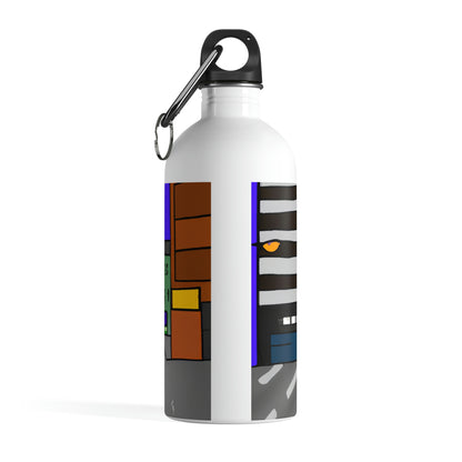 "Alien Misadventure in the City" - The Alien Stainless Steel Water Bottle