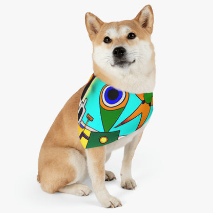 The Forgotten Earth: A Robot's Journey - The Alien Pet Bandana Collar