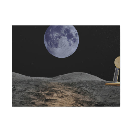 "Journey to the Moon - Exploring a Lunar Landing Experience" - The Alien Canva