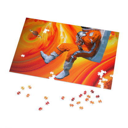 "Reise in die Burning Orange Galaxy" - Das Alien-Puzzle