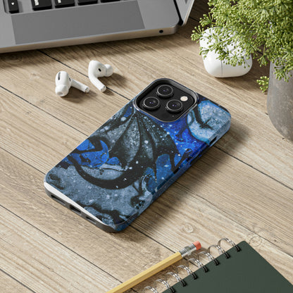 "Frosted Moonlight Dragon" - Die Alien Tough Phone Cases