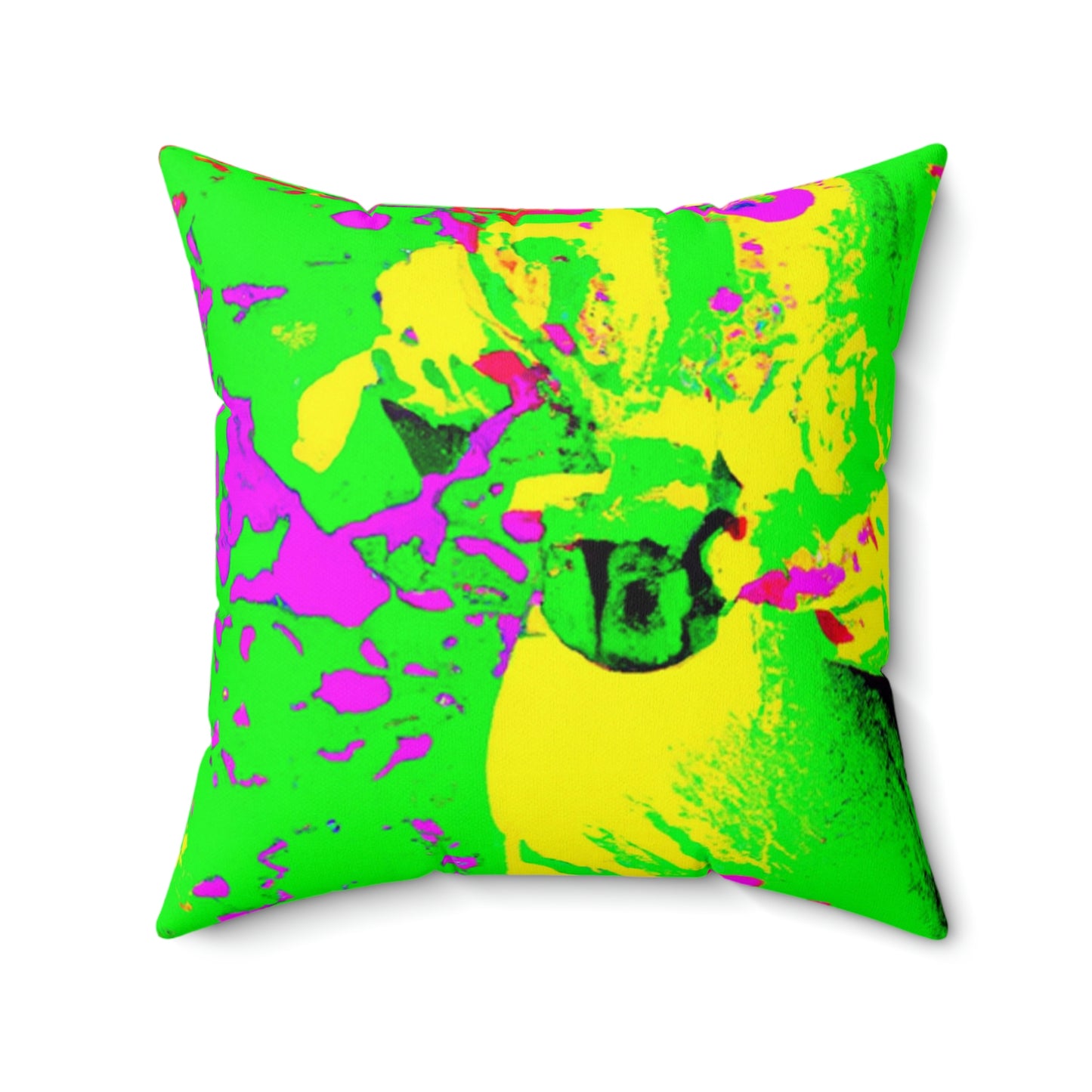 "A Witch's Garden Spellbook" - The Alien Square Pillow