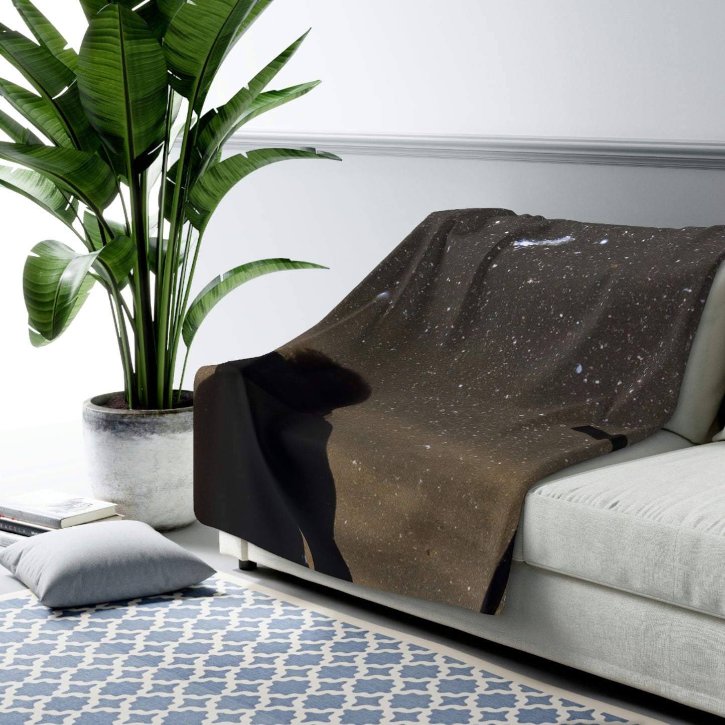 "Night of Fallen Stars" - The Alien Sherpa Fleece Blanket