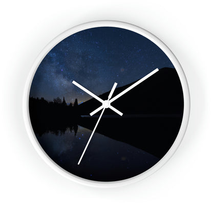 "A Starlit Tranquility" - The Alien Wall Clock