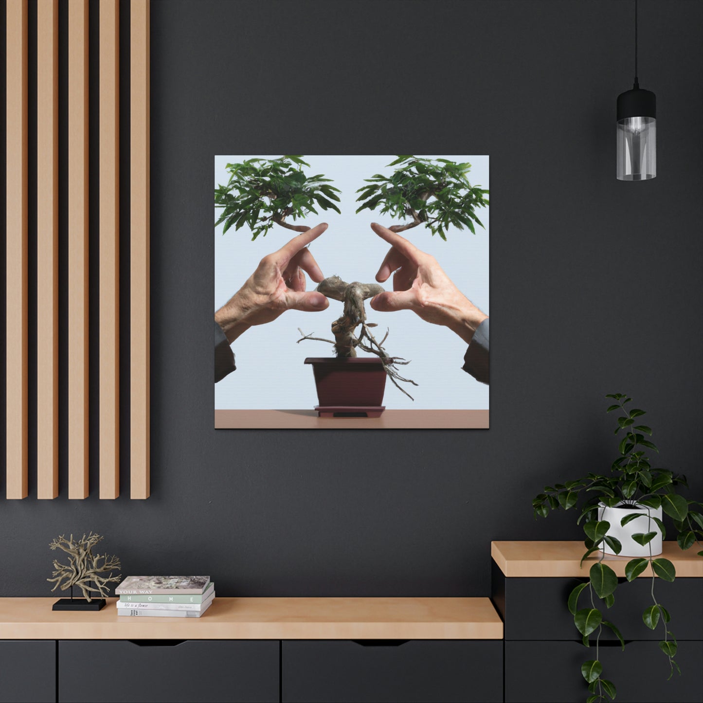 Bonsai Balance - Alex Art - Canvas