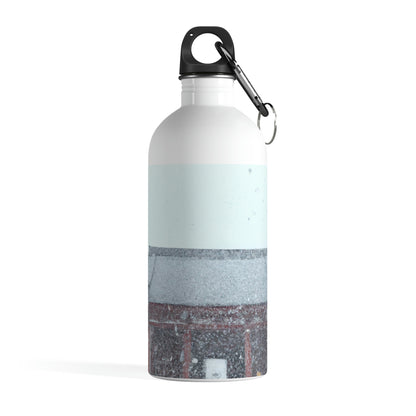 "Lost in the Blizzard: An Adventure in the Ancient Temple" - The Alien Stainless Steel Water Bottle