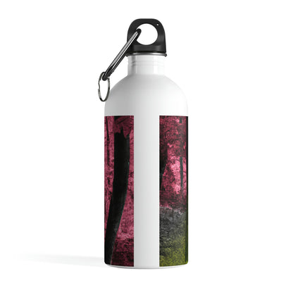 The Enigmatic Door of the Forest - The Alien Stainless Steel Water Bottle