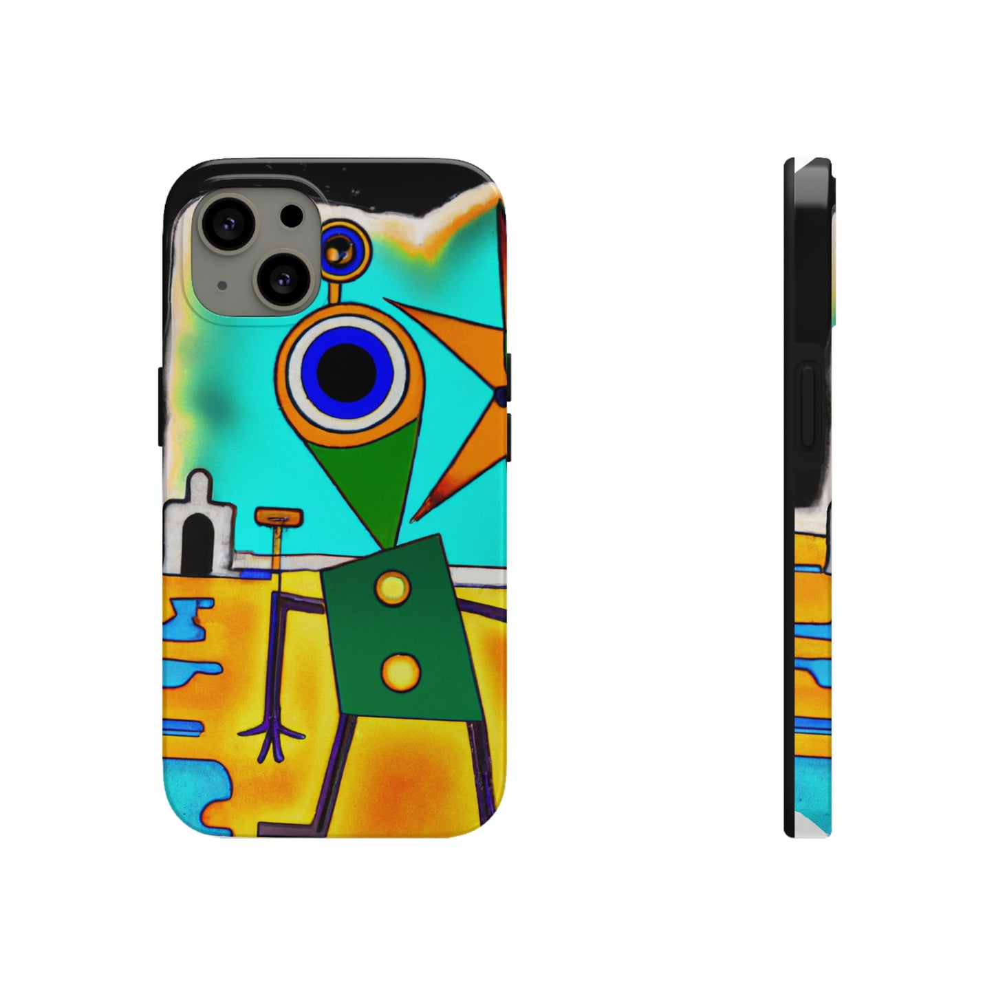 The Forgotten Earth: A Robot's Journey - The Alien Tough Phone Cases