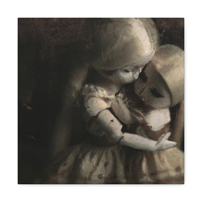 "A Melancholy Tango of Two Dolls" - The Alien Canva