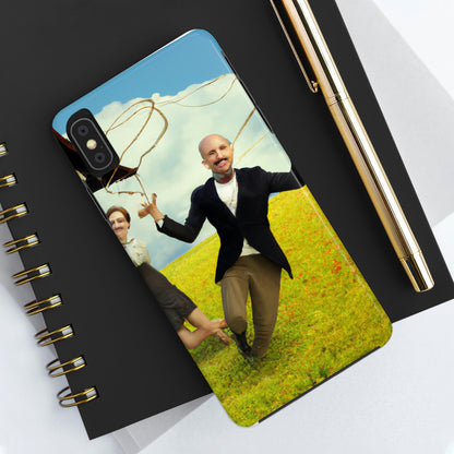 "A Kite Day in the Meadow" - The Alien Tough Phone Cases