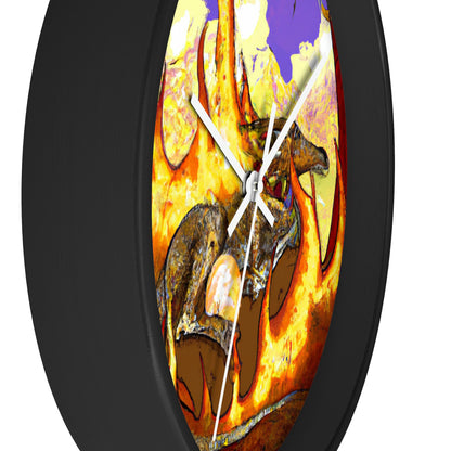 "A Slumbering Dragon in an Infernal Embrace" - The Alien Wall Clock