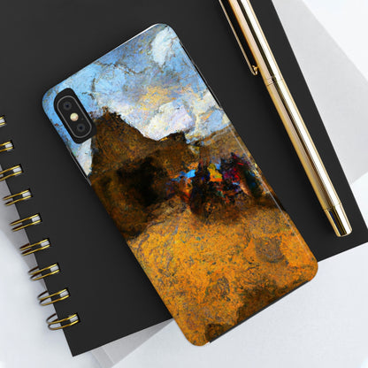 "Dusty Pilgrims at the Forgotten Shrine" - The Alien Tough Phone Cases