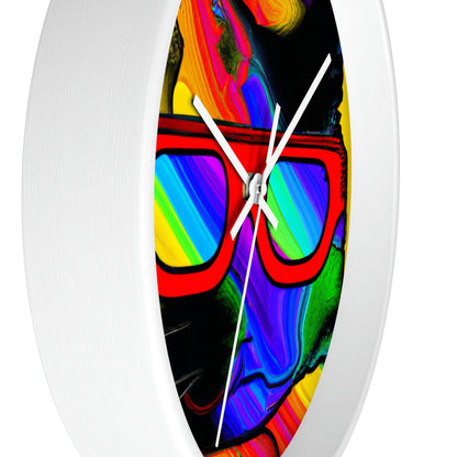 "Cool Cat in Sunglasses" - The Alien Wall Clock