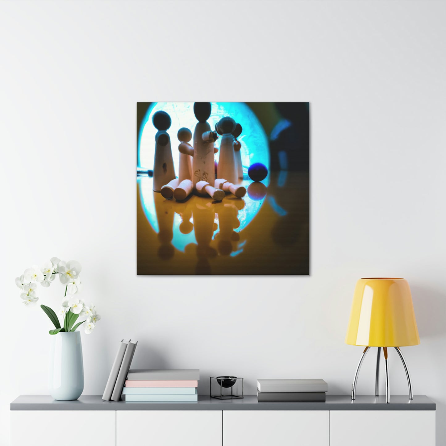 "Family Gathering Rupture" - Canvas