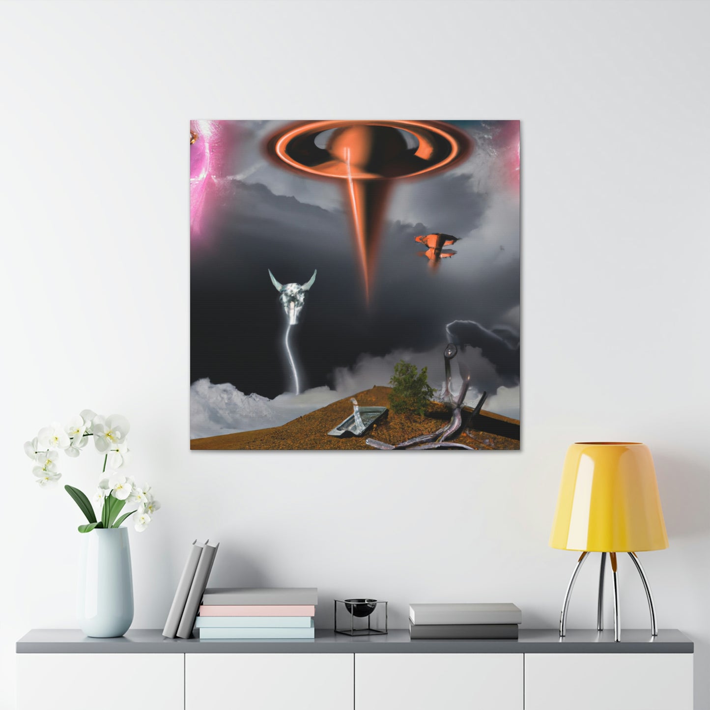 Invasion of the Storm Aliens - The Alien Canva