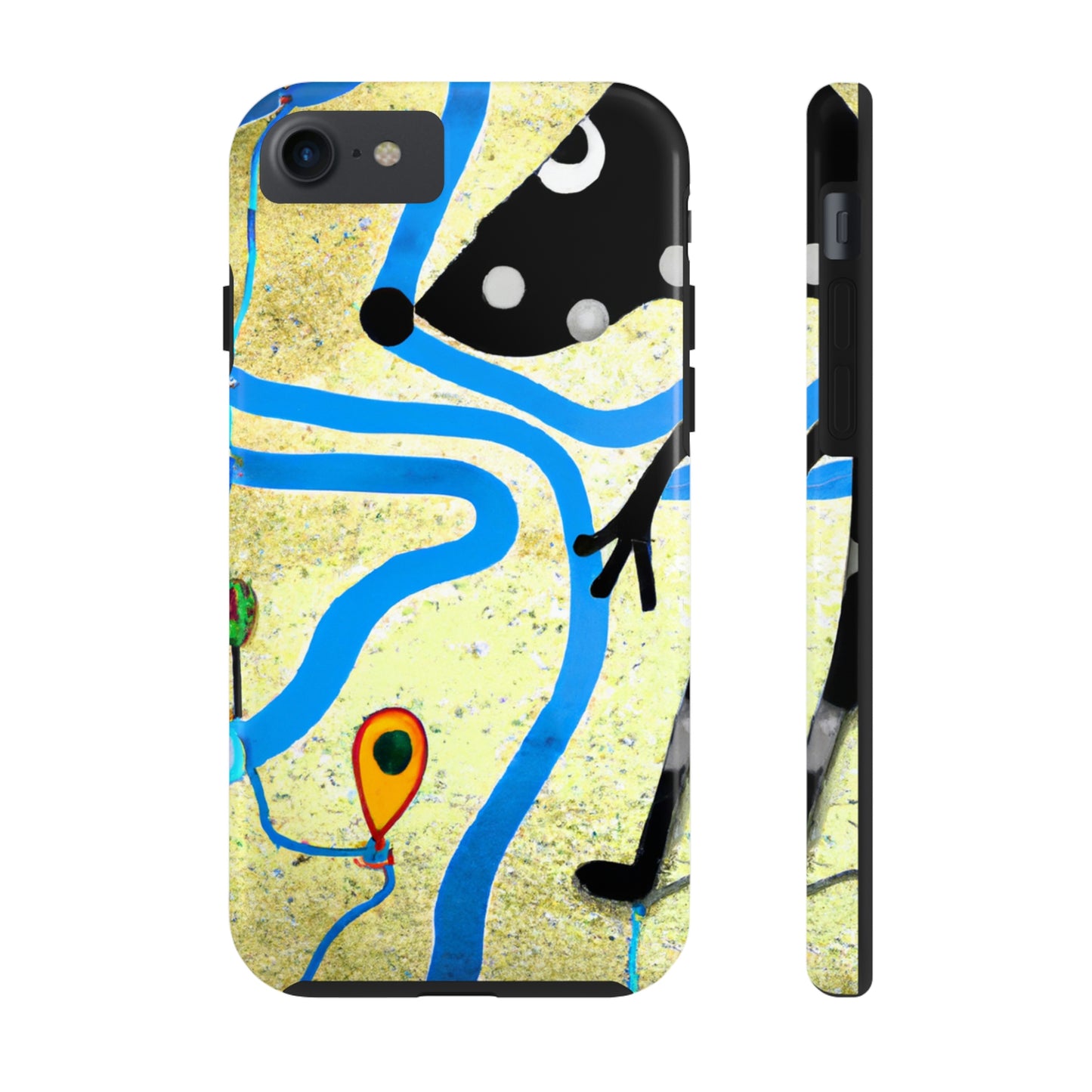 "A Lost Dog's Journey Home" - The Alien Tough Phone Cases