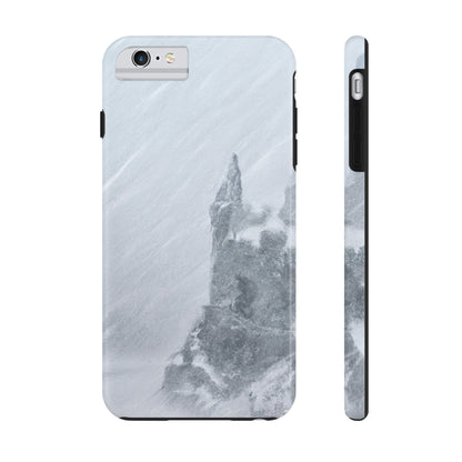 The Lost Castle Within the Snowstorm. - The Alien Tough Phone Cases