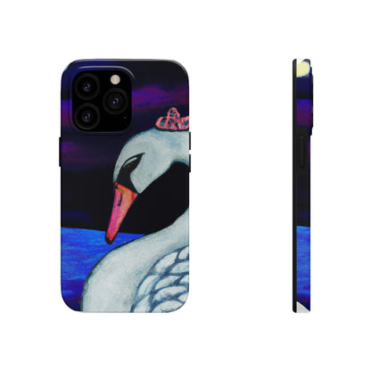 "A Swan's Lament: The Widwed Heavens" - Die Alien Tough Phone Cases