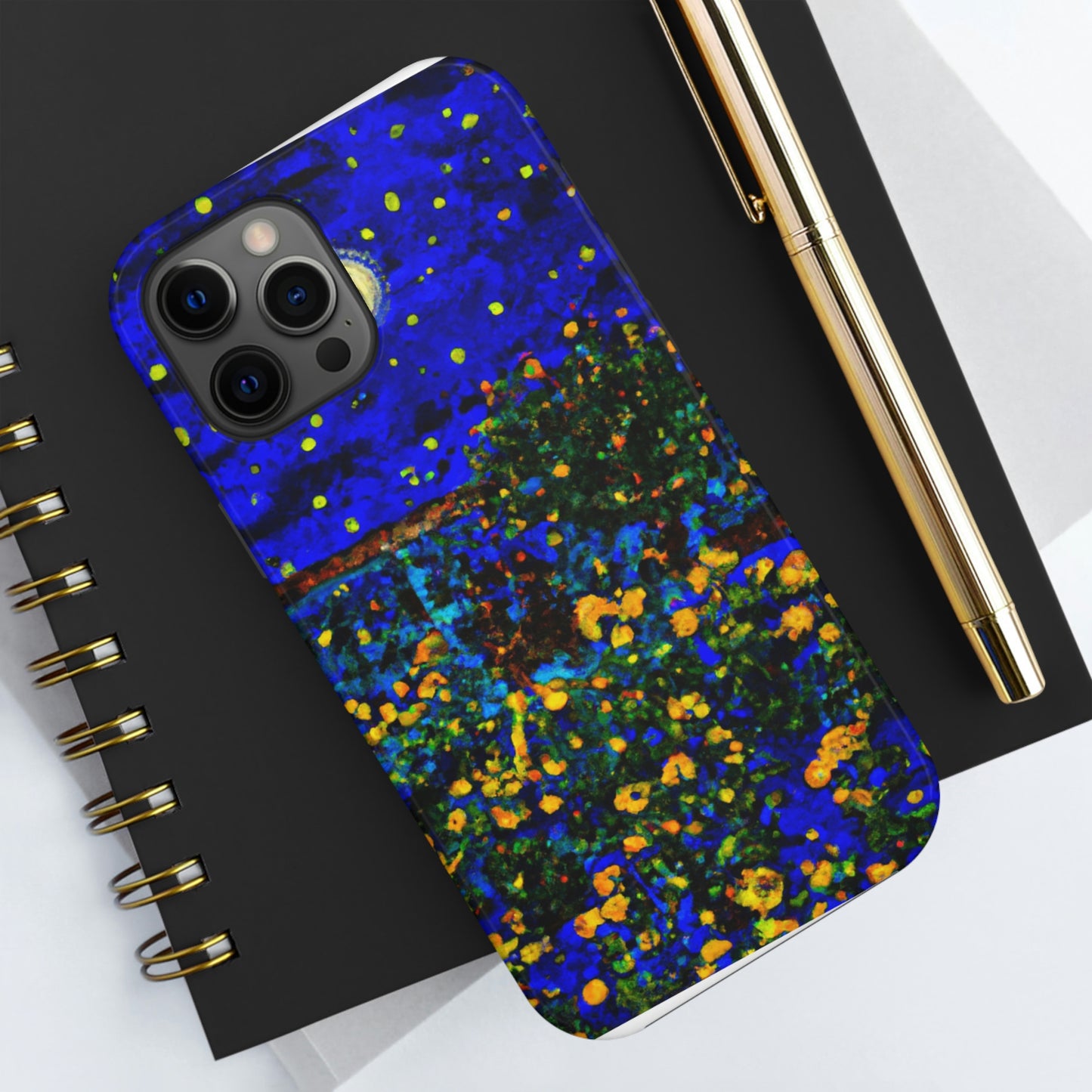 "A Midnight Celebration in Grandma's Garden" - The Alien Tough Phone Cases