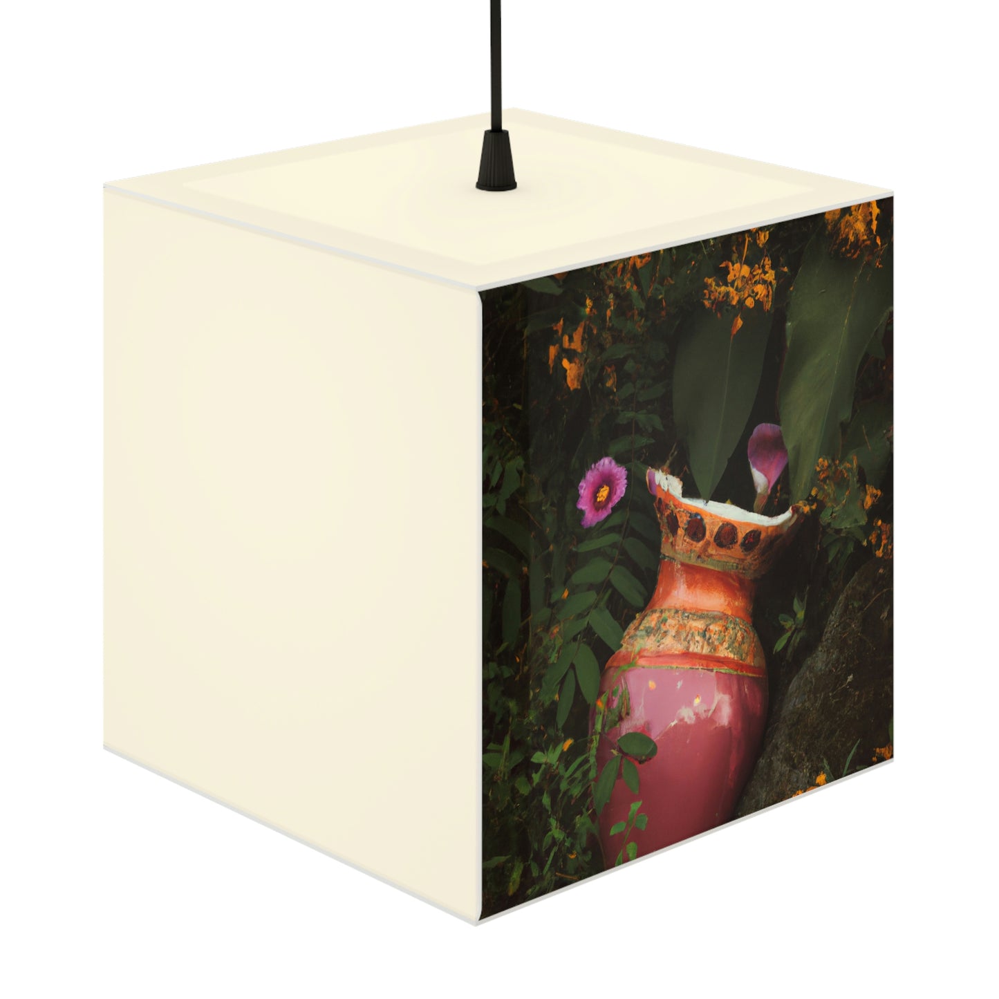 "A Garden in Ruins" - The Alien Light Cube Lamp