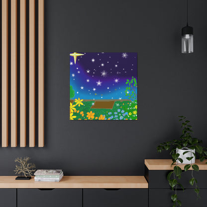 "Un jardín celestial de color" - The Alien Canva