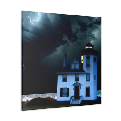 "The Lighthouse in the Storm" - The Alien Canva