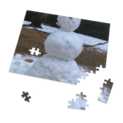 "The Frosty Snowcone Snowman" - The Alien Jigsaw Puzzle