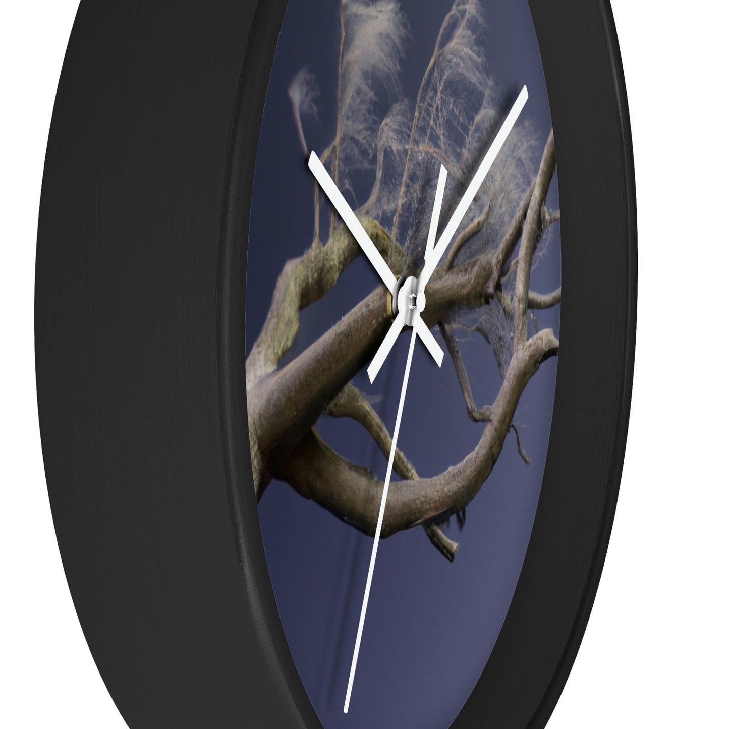 "Starry Winter Night" - The Alien Wall Clock