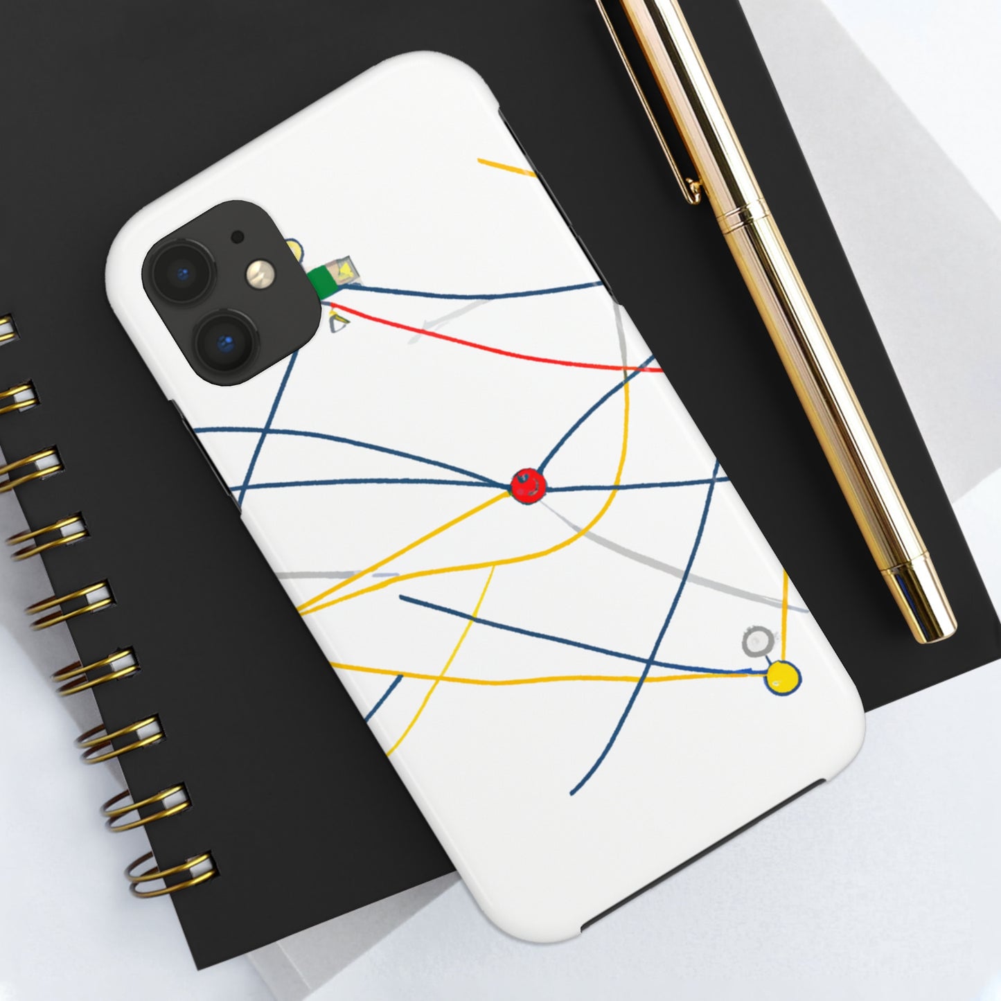 "Exploring the Dynamic Topology: Artful Visualization of a Network Structure." - The Alien Tough Phone Cases