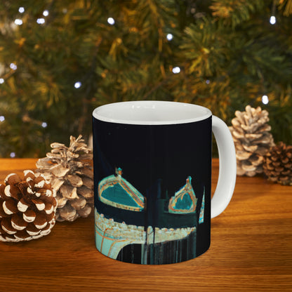 "A Lonesome Carousel Under Shining Stars" - The Alien Ceramic Mug 11 oz