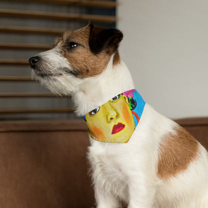 "Fierce and Free: A Frida Kahlo-Inspired Tribute to Mexican Women" - The Alien Pet Bandana Collar