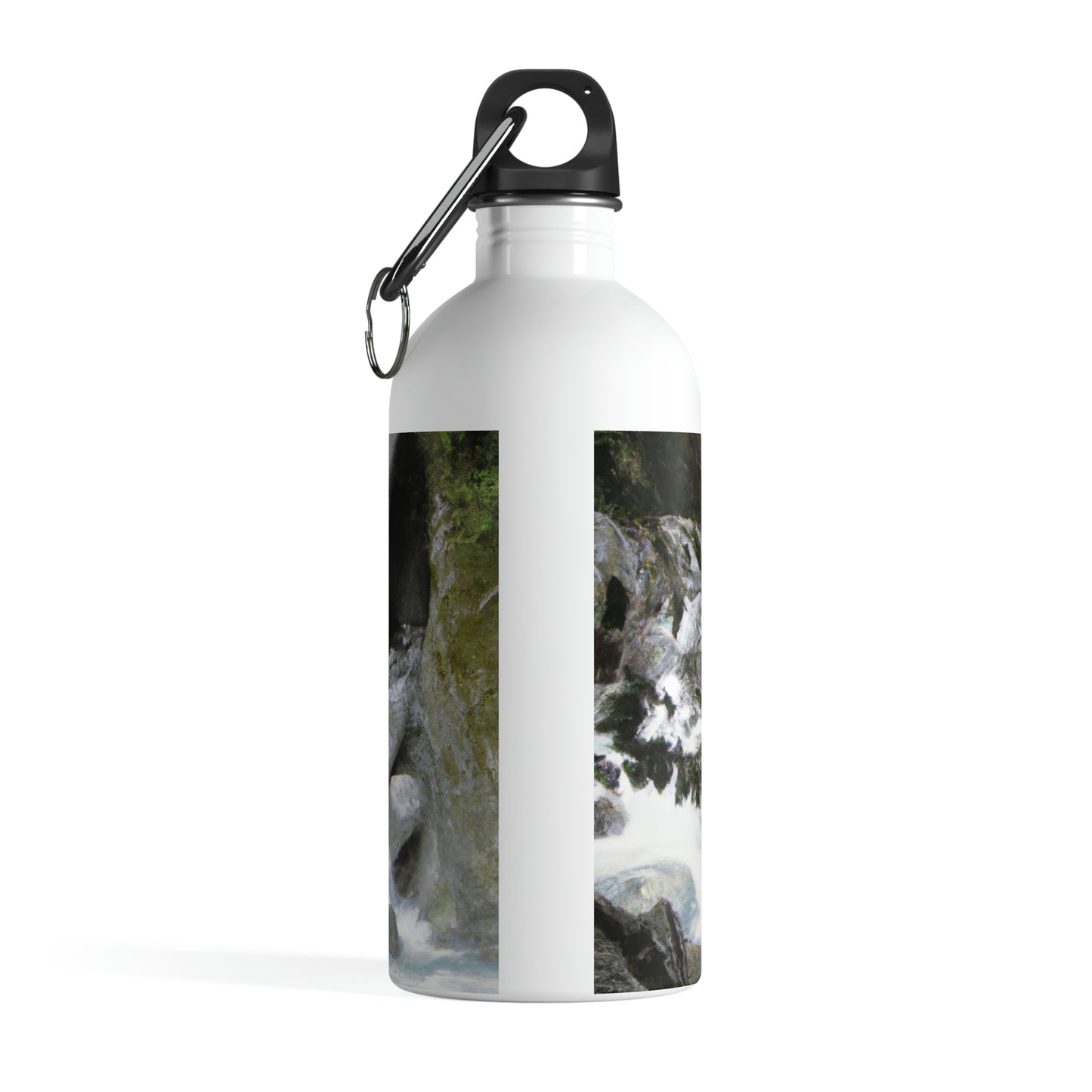 "Canyon Chaos: The Rockslide Race" - The Alien Stainless Steel Water Bottle