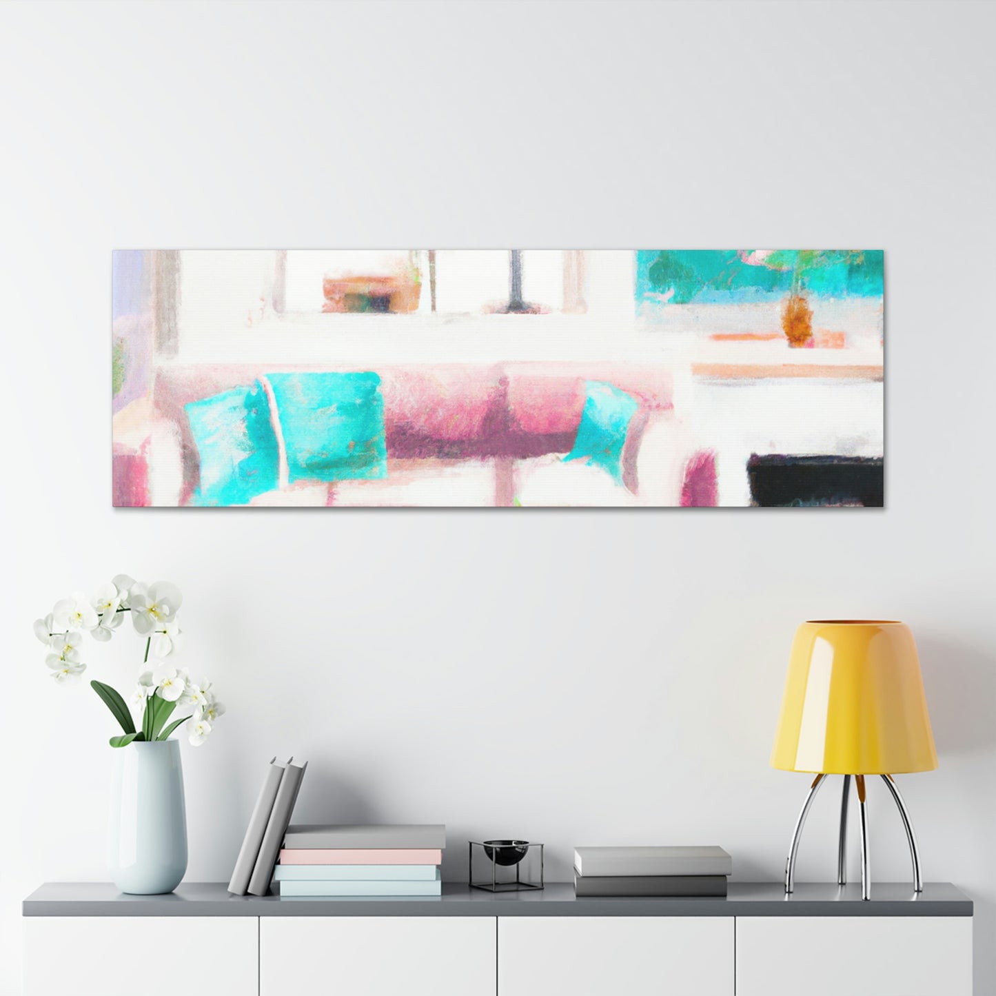 "Home Life in Art: Capture the Essence of Your Space" - Leinwand